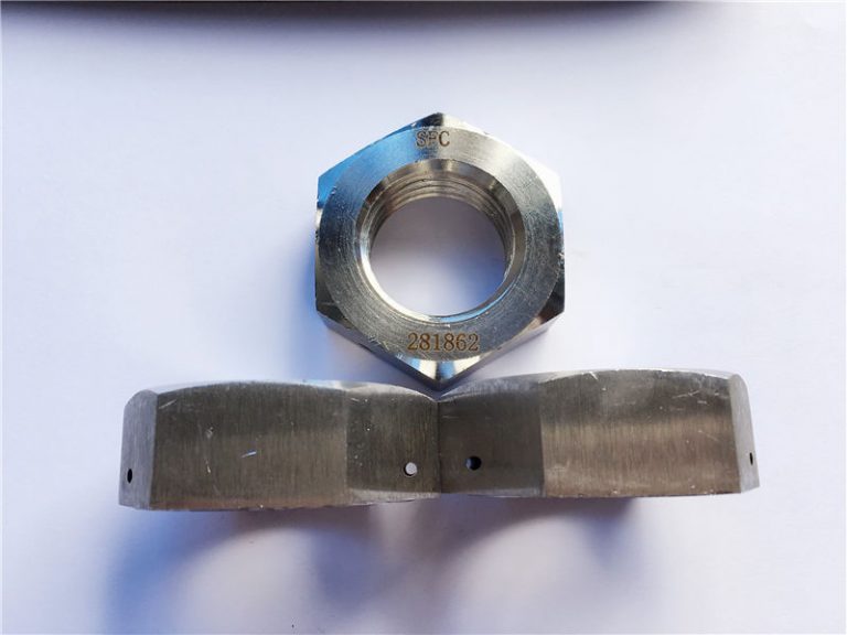 hex syltmutter med borrhål