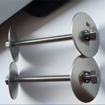 ss310 / ss310s astm f593 fästelement, bultar i rostfritt stål, muttrar och brickor