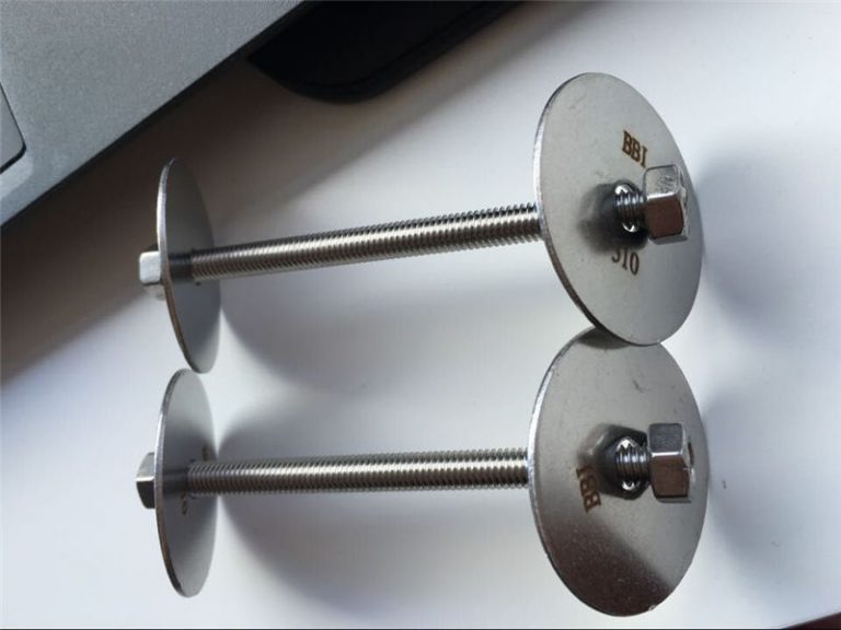 ss310 / ss310s astm f593 fästelement, bultar i rostfritt stål, muttrar och brickor